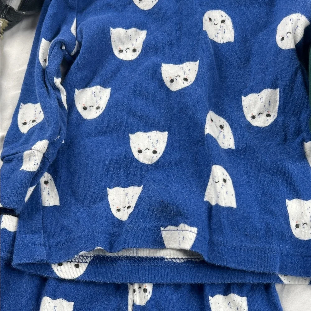 4 Kids Green 'Christmas Tree Hugger' and Patterned Pajama Set‎ - Cozy Sleepwear